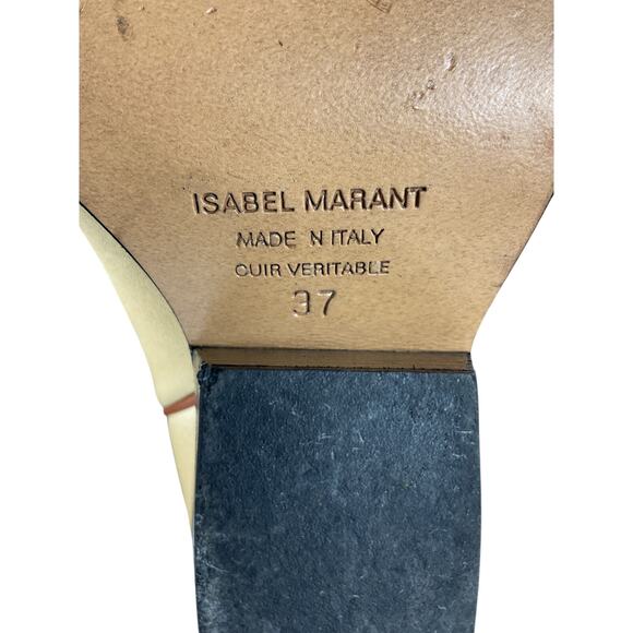 Isabel Marant Western Natural Larli Boots Size EU 37 / US 7 - Picture 6 of 15